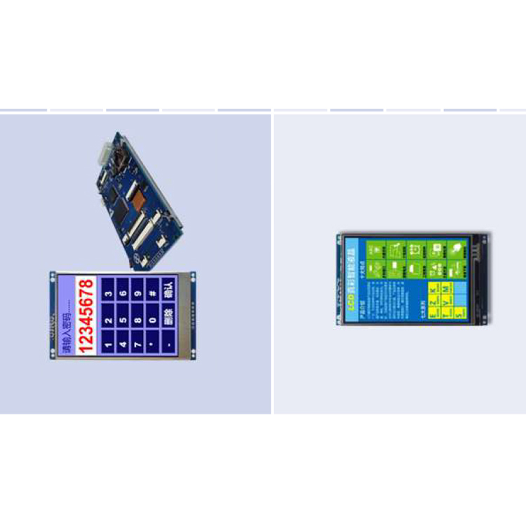 乾思迪LCD液晶屏乾思迪彩屏系列-232串囗智能彩屏模组3.5-4.3寸